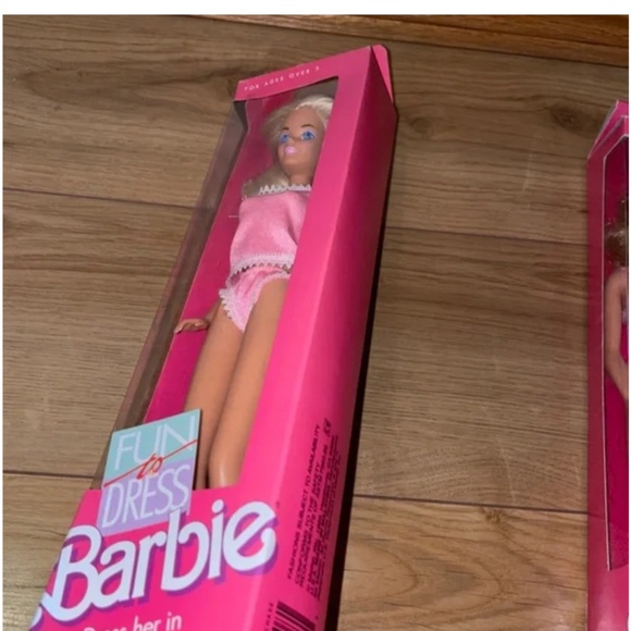 BARBIE - 1989 Vintage ‘Fun to Dress’ Doll - New MIB - Picture 10 of 11